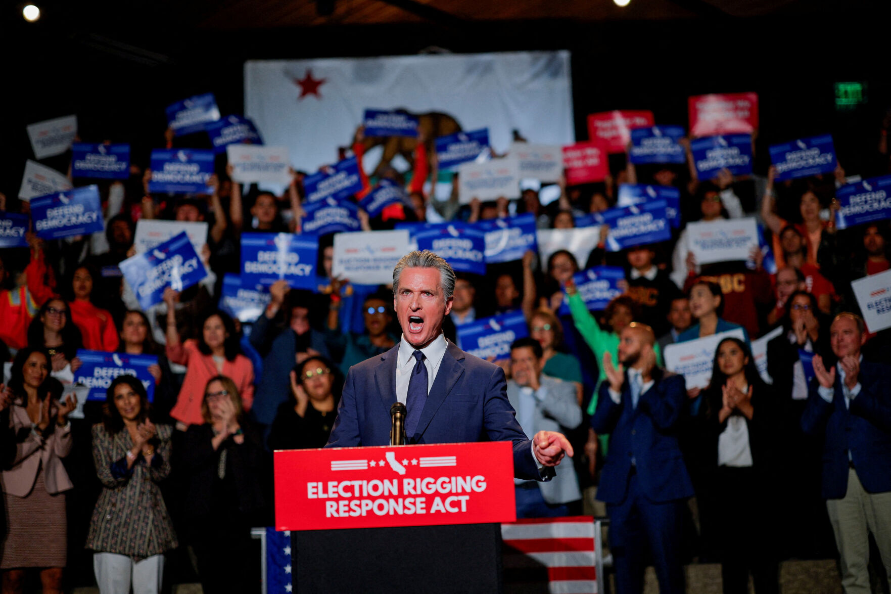 California is moving forward with a partisan redistricting effort to counter Texas' move
